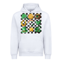 White checker board lucky charms Urban Hoodie - MaliasSmallBusiness