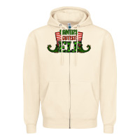 Sandshell santa's cutest elf christmas Zipper Hoodie - RanaPortraitStore