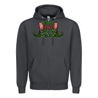 Smoke santa's cutest elf christmas Zipper Hoodie - RanaPortraitStore