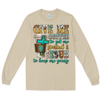 Mushroom give me coffee to get me started Long Sleeve Tee - texasbilliewilder