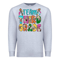 Heather Grey team third grade Premium Sweatshirt - JahusDesignShop