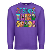 Purple team third grade Premium Sweatshirt - JahusDesignShop