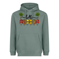 Sage 1hello summer Heavyweight Hoodie - CowhideDigitalArt