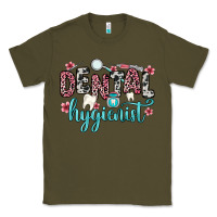 Army Green dental hygienist Classic Tee - Zillion Design Studio