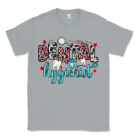 Heather Grey dental hygienist Classic Tee - Zillion Design Studio