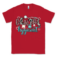 Red dental hygienist Classic Tee - Zillion Design Studio