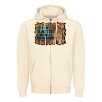 Sandshell life is better with a cockapoo Zipper Hoodie - RanaPortraitStore