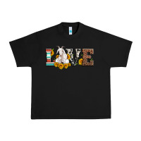 Black love goats serape cowhide leopard goat family Urban Heavy Tee - Artiststas