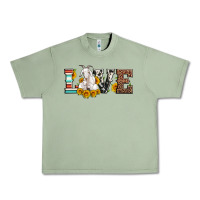 Oil Green love goats serape cowhide leopard goat family Urban Heavy Tee - Artiststas