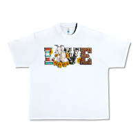 White love goats serape cowhide leopard goat family Urban Heavy Tee - Artiststas