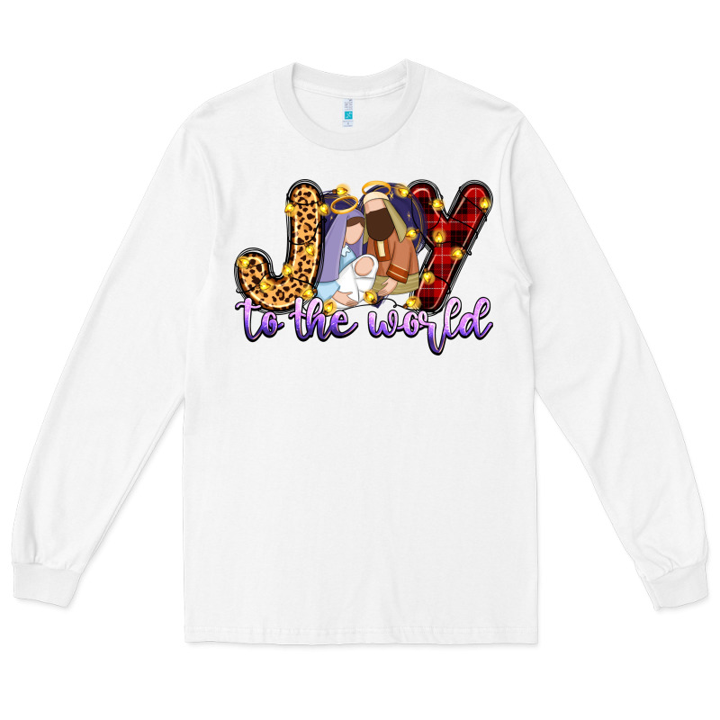Joy To The World Long Sleeve Tee by Zillion Design Studio | Teevron