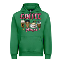 Emerald coffee please Urban Hoodie - MaliasSmallBusiness