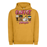 Pigment Peanut Butter coffee please Urban Hoodie - MaliasSmallBusiness