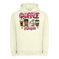 Pigment Pistachio coffee please Urban Hoodie - MaliasSmallBusiness