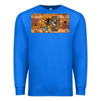 True Royal leopard cross butterfly sunflower Premium Sweatshirt - JahusDesignShop