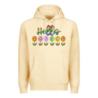 Pina Colada hello spring Premium Hoodie - MaliasSmallBusiness