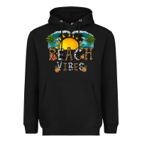 Black beach vibes Heavyweight Hoodie - CowhideDigitalArt
