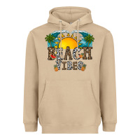 Mushroom beach vibes Heavyweight Hoodie - CowhideDigitalArt