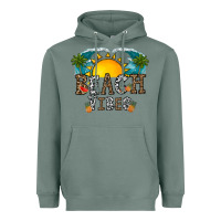 Sage beach vibes Heavyweight Hoodie - CowhideDigitalArt