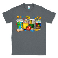 Charcoal Heather teacher coffee cups tbw Classic Tee - texasbilliewilder