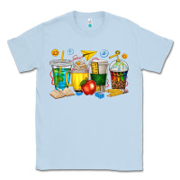 Dusty Blue teacher coffee cups tbw Classic Tee - texasbilliewilder