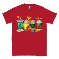 Red teacher coffee cups tbw Classic Tee - texasbilliewilder