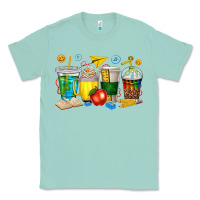 Seafoam teacher coffee cups tbw Classic Tee - texasbilliewilder