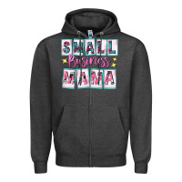 Charcoal Heather small business mama Zipper Hoodie - texasbilliewilder