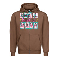 Chestnut small business mama Zipper Hoodie - texasbilliewilder