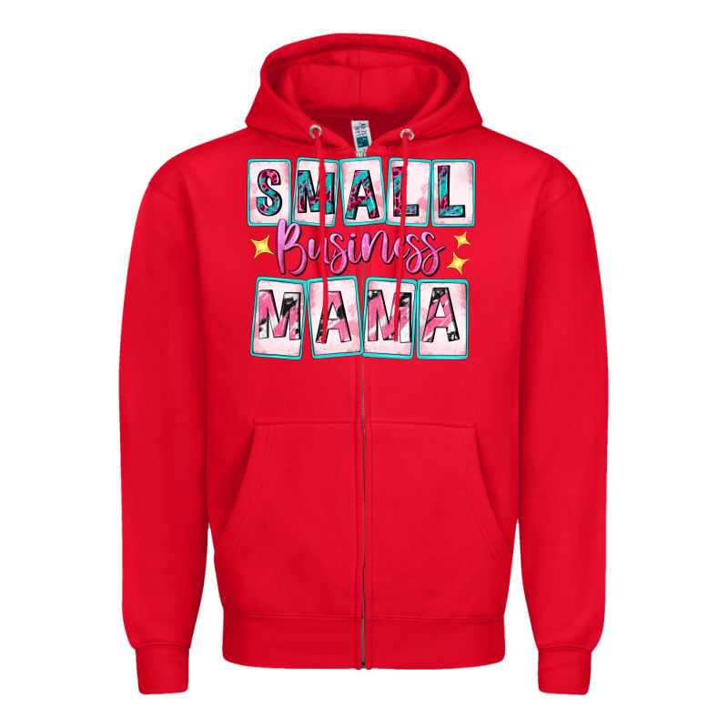 Small Business Mama Zipper Hoodie by texasbilliewilder | Teevron