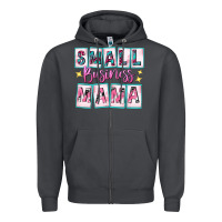 Smoke small business mama Zipper Hoodie - texasbilliewilder