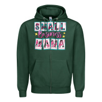 Sports Green small business mama Zipper Hoodie - texasbilliewilder