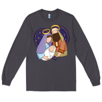 Smoke holy night jesus birth Long Sleeve Tee - Zillion Design Studio
