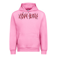 Fuchsia Pink love bites Urban Hoodie - MaliasSmallBusiness