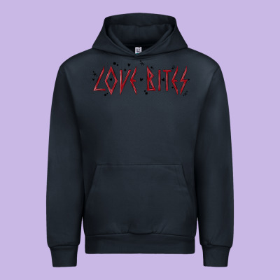 Love Bites Urban Hoodie Designed By Maliassmallbusiness