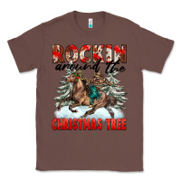 Chestnut Rockin Around The Christmas Tree Rodeo Classic Tee - FaDigitalArtStudio