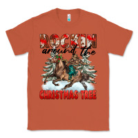 Copper Rockin Around The Christmas Tree Rodeo Classic Tee - FaDigitalArtStudio