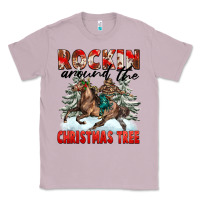 Lilac Rockin Around The Christmas Tree Rodeo Classic Tee - FaDigitalArtStudio