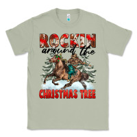 Matcha Rockin Around The Christmas Tree Rodeo Classic Tee - FaDigitalArtStudio