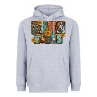 Heather Grey western mama vibes Heavyweight Hoodie - FaDigitalArtStudio
