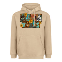 Mushroom western mama vibes Heavyweight Hoodie - FaDigitalArtStudio
