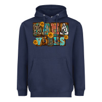 Navy western mama vibes Heavyweight Hoodie - FaDigitalArtStudio