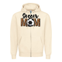 Sandshell soccer mom Zipper Hoodie - texasbilliewilder