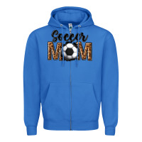 True Royal soccer mom Zipper Hoodie - texasbilliewilder