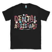 Black dental assistant Classic Tee - Zillion Design Studio