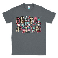 Charcoal Heather dental assistant Classic Tee - Zillion Design Studio