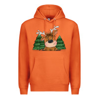 Carrot Personalized Christmas deer Premium Hoodie - MaliasSmallBusiness