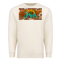 Sandshell jesus Premium Sweatshirt - JahusDesignShop