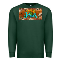 Sports Green jesus Premium Sweatshirt - JahusDesignShop