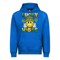 Cobalt lucky vibes Urban Hoodie - MaliasSmallBusiness